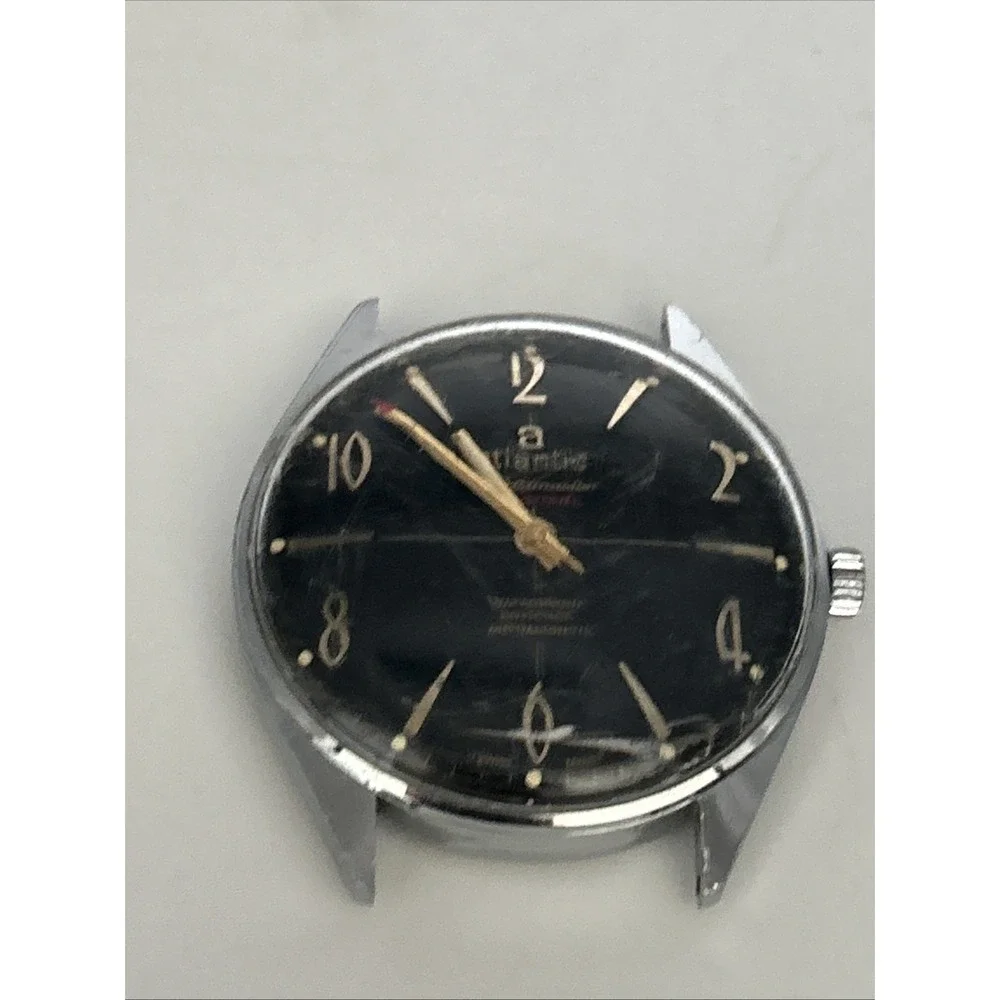 1960's Vintage Atlantic Worldmaster Original Watch Manual No Band
